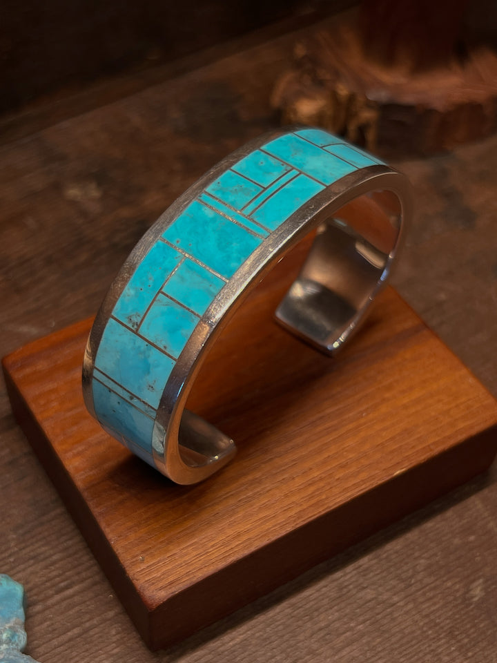 Arizona Blue Inlay Cuff