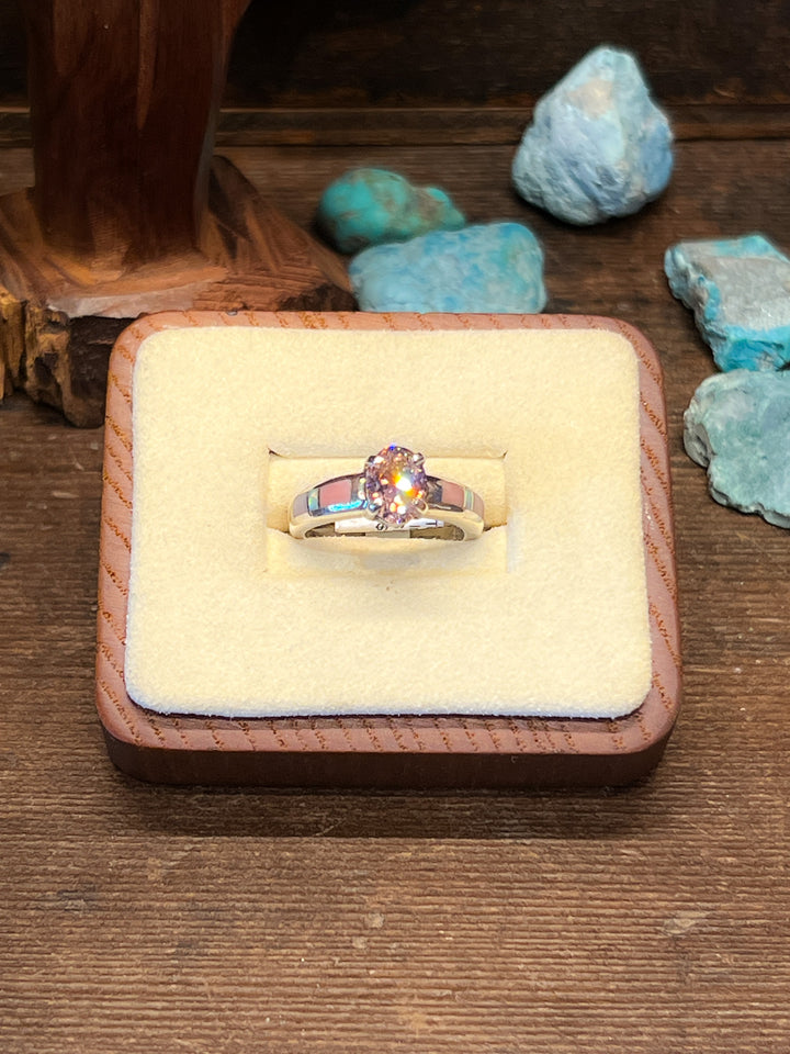 Make Me Blush Inlay Ring