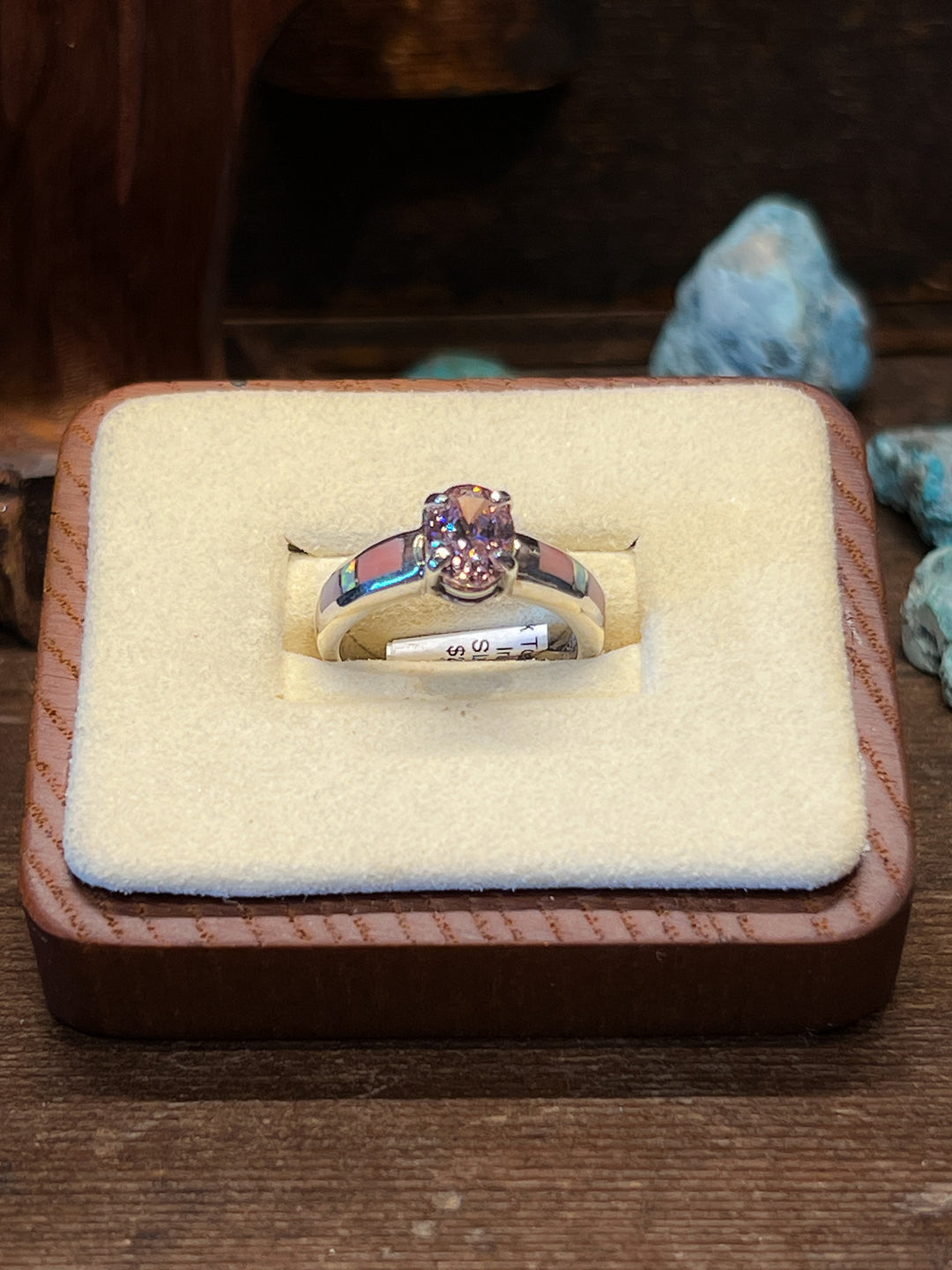 Make Me Blush Inlay Ring