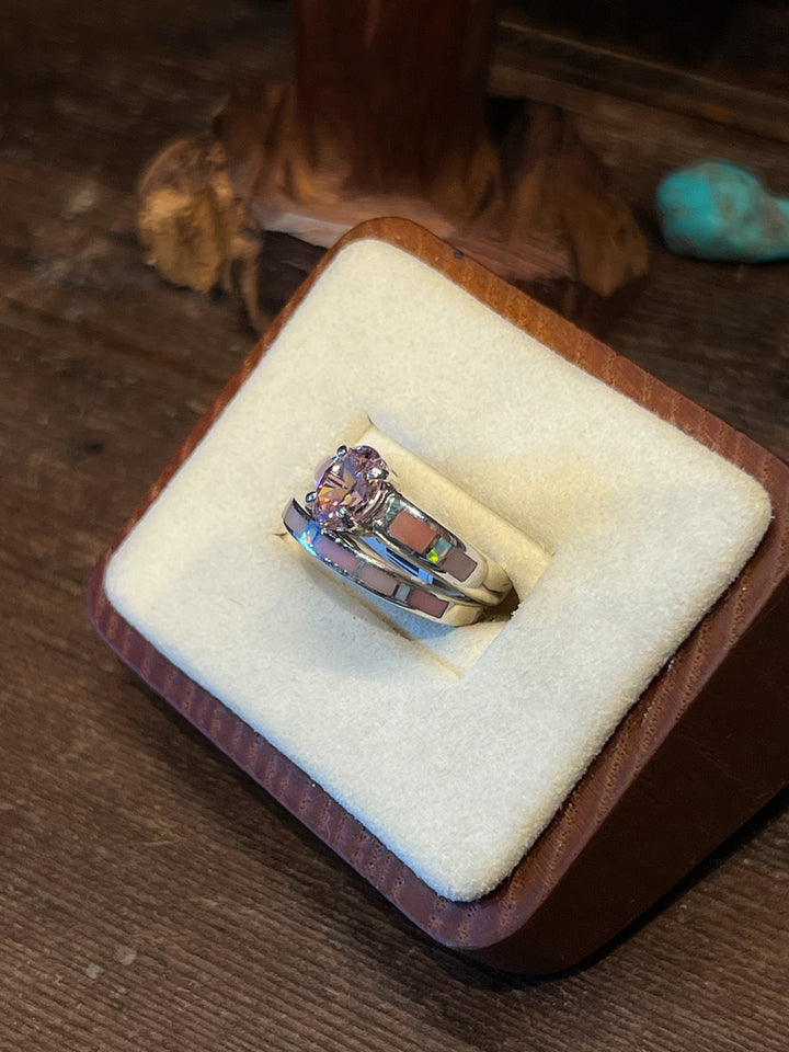 Make Me Blush Inlay Ring