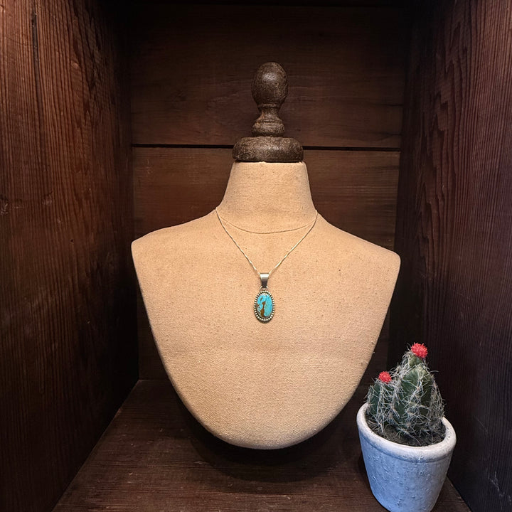 Oval Turquoise Pendant