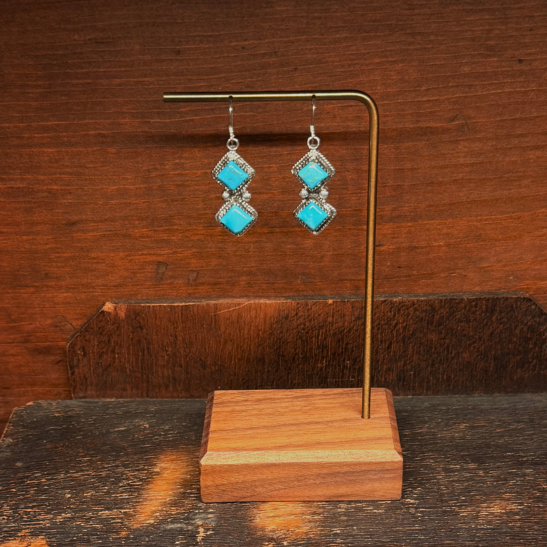 Campitos Turquoise Earrings by Keith Henry
