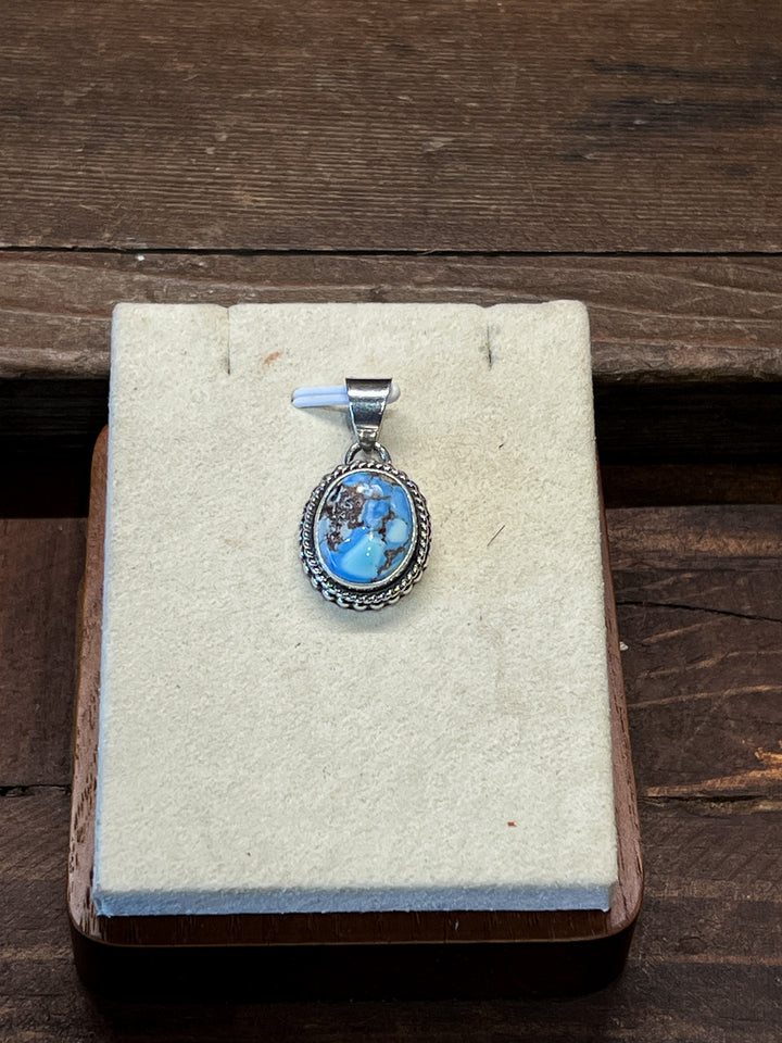 Golden Hills Turquoise Pendant