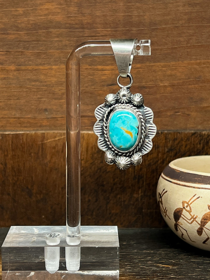 Blue Moon Turquoise Pendant