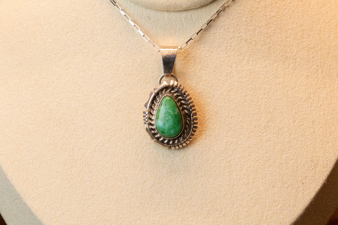 Green Turquoise Pendant