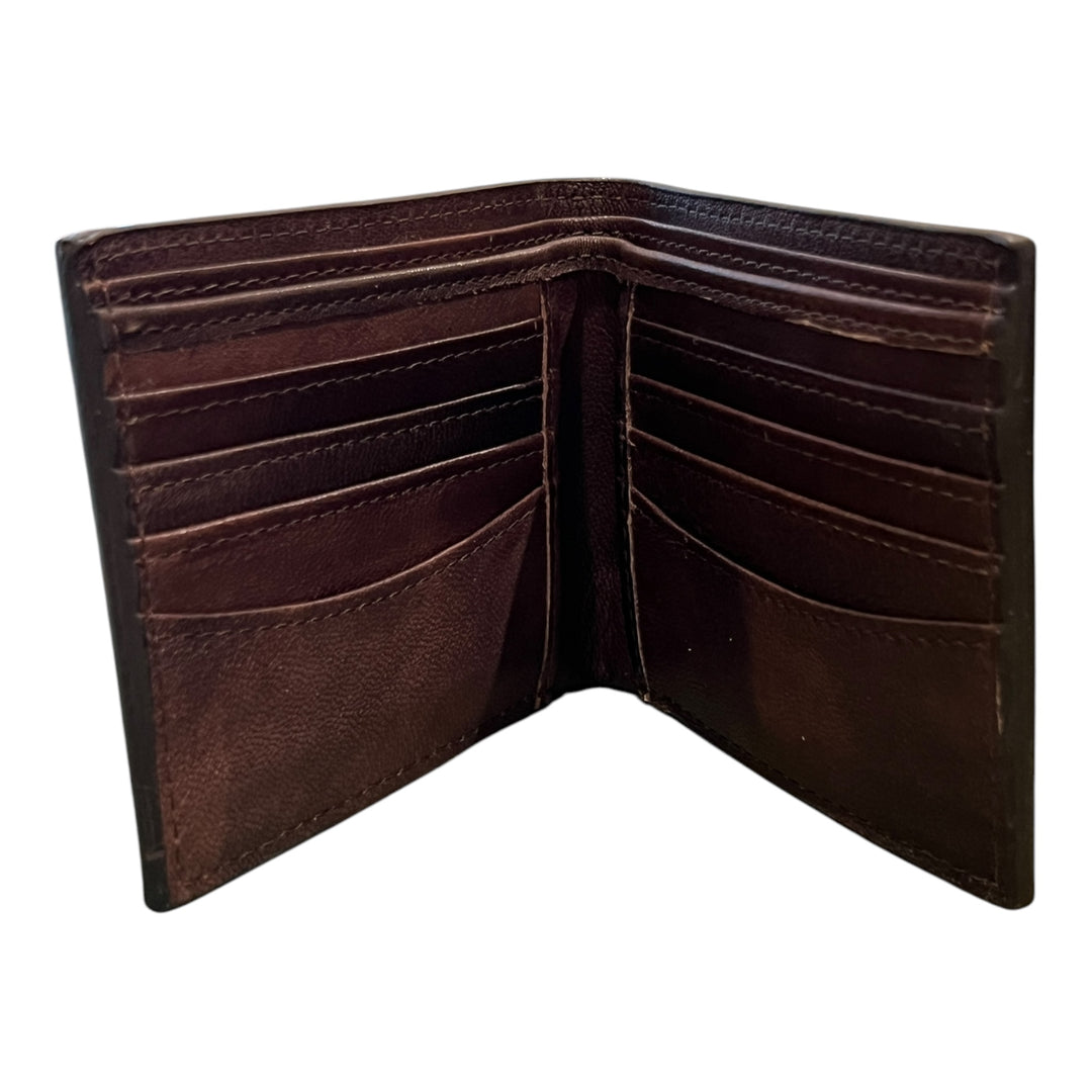 Tooled Leather Men's Wallet