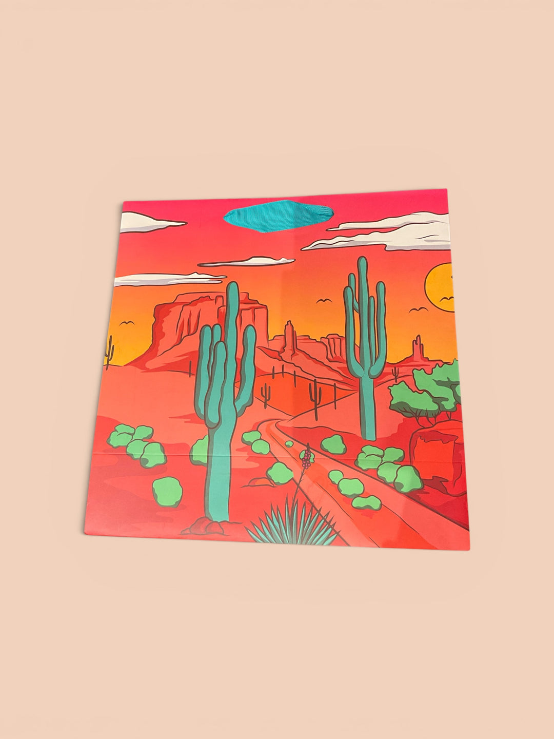 Desert Scene Medium Gift Bag