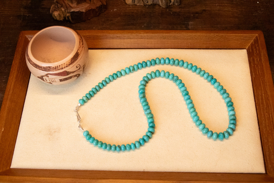 Turquoise Necklace 16"
